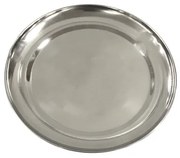 Иноксова чиния плитка 17см (205717)