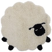Бял вълнен детски килим ø 84 cm Dolly – Bloomingville Mini