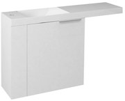 Бял стенен шкаф без мивка 50x50 cm Latus Vi – Sapho