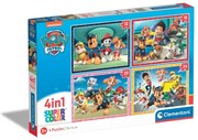 Clementoni - Пъзел 4 в 1 Paw Patrol 21513