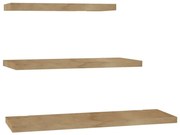 Рафтове в дъбов декор в комплект от 3 Leila - Kalune Design