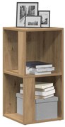 856719 vidaXL Ъглов шкаф, дъб артизан, 33x33x67 см, Инженерна дървесина
