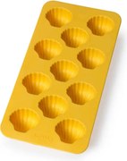 Форма за лед с капак Lekue 1009041, 23х11.8х3.2 см, 11 миди, -40 +60°C, Жълт