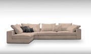 Ъгъл диван Гардероб лофт-Customizable-295φ 165β cm.-beige