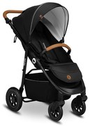 Lionelo - Спортна детска количка NATT Black Onyx