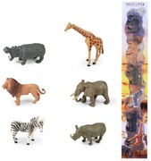 Rappa - Комплект фигурки Африкански животни - 6 броя, 5-7 см.