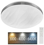 LED Димируем плафон LED/40W/230V 3000K/4000K/6500K + д.у.