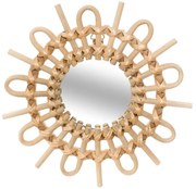 Сет огледалa atmosphera Aida, 28cm, 3бр, Ратан