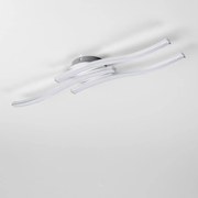 LED таванно осветително тяло 3xLED/6W/230V 3000K сребристо