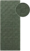 Тъмнозелена ръчно изработена вълнена пътека 80x200 cm Scala – Villeroy&amp;Boch