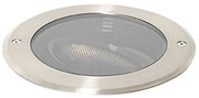 Външни наземни прожектори стомана AR111 регулируеми IP65 - Delux Honey