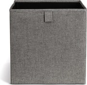 Сива текстилна кутия за съхранение 32x31,5x31,5 cm Soft Storage Cube – Bigso