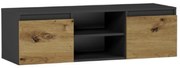 Модерна ТВ поставка без дръжки MODERN 120 см - различни цветове антрацит микс артисън