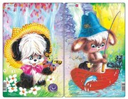 Larsen - Пъзел: Серия - "Животни" - 14 части, среден