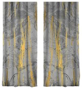 Завеси в сиво-златисто в комплект от 2 броя 140x260 cm - Mila Home