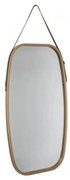 5five - Стенно огледало OVAL 77x43 см бамбук
