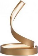 Redo 01-1816 - LED настолна лампа TORSION LED/11W/230V бронзова