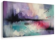 Картина на платно – Абстрактна хармонична палитра от цветове