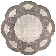 Бежов кръгъл килим ø 80 cm - Vitaus