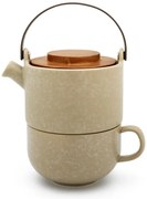 Бежов керамичен сервиз за чай Umea - Bredemeijer