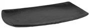 Kulsan - Меламиново плато правоъгълно 20x33xh2,5см CARRE MATT BLACK-(M7433.BL)