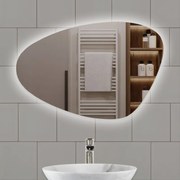 Огледало за баня LED осветление LM Flare Whisper, фигурно, 1000×700мм