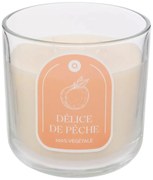 Ароматна свещ atmosphera Floa, Стъкло, 350 g - Peach