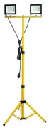 LED Прожектор със стойка TIGRA 2xLED/50W/230V 4000K IP54 черен/жълти