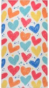 Детски килим подходящ за пране 100x160 cm Hearts of Love – Vitaus
