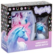 Derform - Комплект бутилка и кутия за храна UNICORN 15