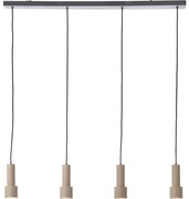 Brilliant - Пендел CADIZ 4xGU10/10W/230V бронзов