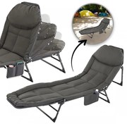 Сгъваем туристически шезлонг 200 × 64 cm с джоб