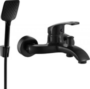 Mexen Fabia R62 батерия за вана с душ комплект, черна - 74653R62-70