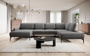 Ъглов диван Hydra Plus-Gkri-Right