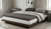 Топ матрак Sleepy, Panda Original, 72x190x6, Среден към твърд, Eластична пяна