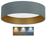 Brilagi - LED Плафон VELVET LED/24W/230V 3000/4000/6400K ментов/златист