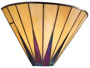 Endon 64046 - Стенно осветително тяло Tiffany DARK STAR 1xE14/40W/230V