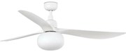 FARO 34363WT-11L-Вентилатор за таван OUTWOOD L 1xE27/15W/230V бял Ø 150 см WT IP44 + д.у.