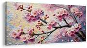 Картина на платно – Разцъфнал клон на череша