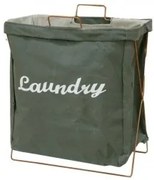 Кош за дрехи среден 40х25х40см зелен CN-(M-93993) - Horecano