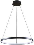 LED Пендел LEA LED/20W/230V 4000K Ø 50 см черен