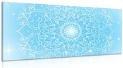Картина на платно – Син цвят на Мандала