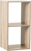 Рафт 5five Mix'n Modul, 2 отделения, MDF, 35x32x68 cm - Дървесен