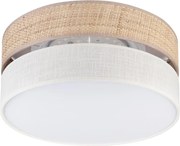 LED таванно осветително тяло SIRJA BOHO LED/20W/230V Ø 35 см бежово/кремаво