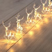 LED светлинна верига от елен, 10 светлини, дължина 1,65 м - DecoKing