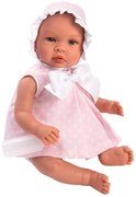 Asi - Кукла бебе Лея с розова рокля с бели звезди
