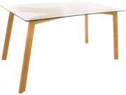 Трапезна маса Taho, 150х80 cm, Стъкло