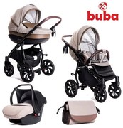 Бебешка количка 3в1 Estilo BUBA - бежова
