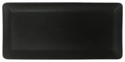 Horecano - Керамично правоъгълно плато черно 31,5x14,8xh2,2см (1742)