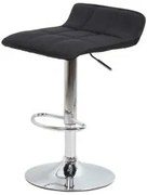 San Valente - Бар стол Калипсо 5 текстил - черен